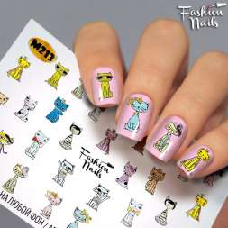 Fashion Nails Слайдер-дизайн METALLIC № 213