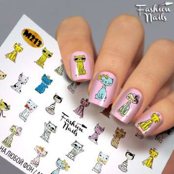Fashion Nails Слайдер-дизайн METALLIC № 213