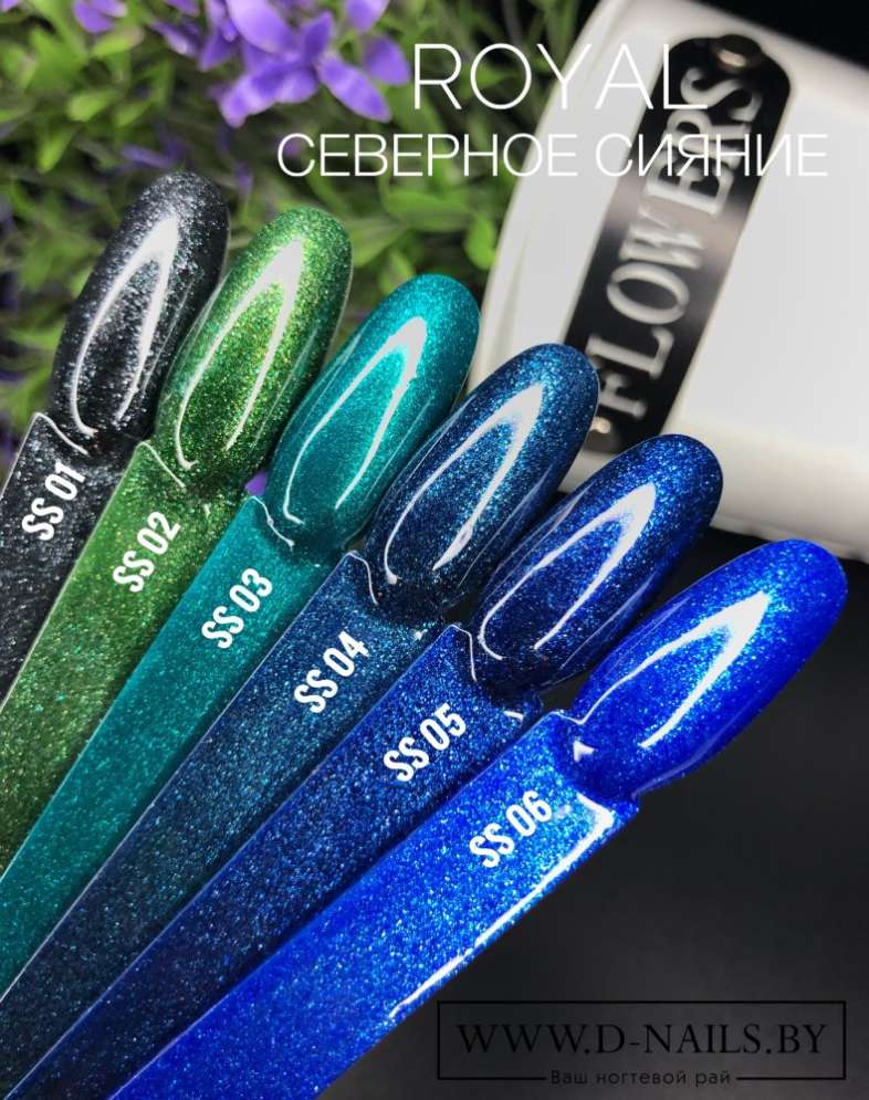 SS04 Гель-лак ROYAL Северное сияние 10 ml    