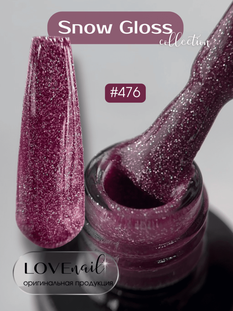 476 LOVE NAIL ГЕЛЬ ЛАК класса Premium               