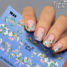 Fashion Nails Слайдер-дизайн WHITE № 69