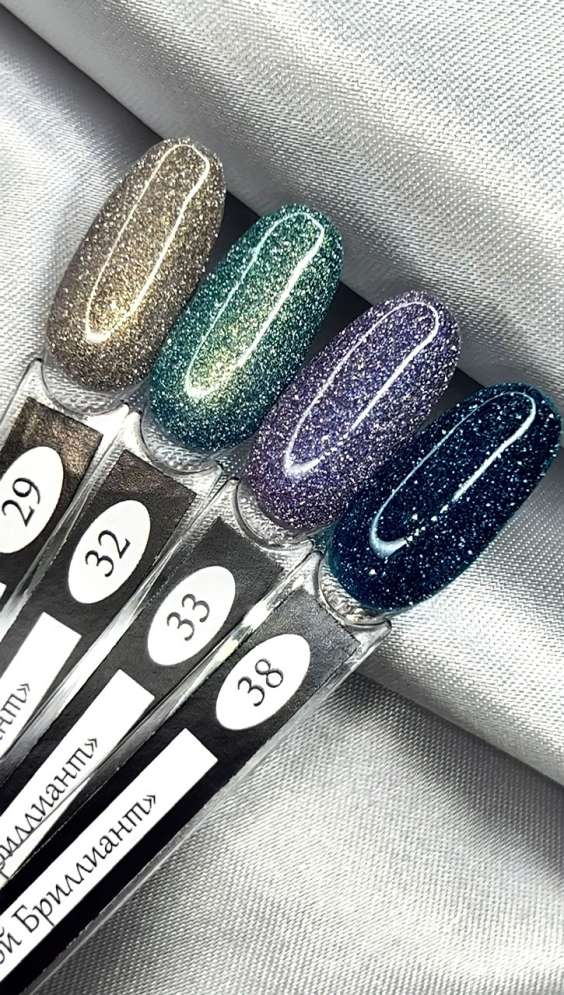 ROYAL Светоотражающий гель-лак "Ночной Бриллиант" NDG38