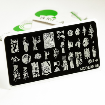 Пластина для стемпинга Modern 06