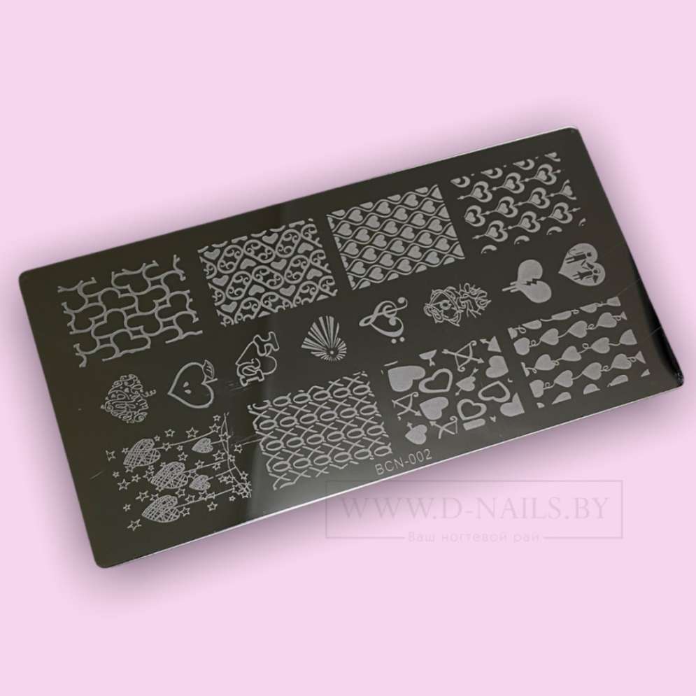 Пластина для стемпинга BCN-002