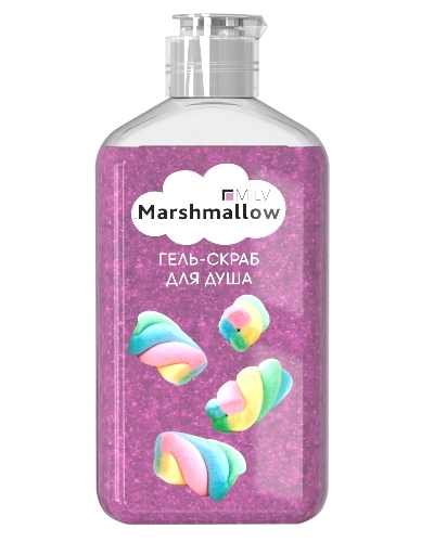 MILV Гель-скраб для душа &quot;MARSHMALLOW&quot;. 340 мл