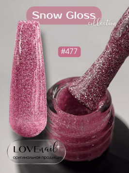 477 LOVE NAIL ГЕЛЬ ЛАК класса Premium                