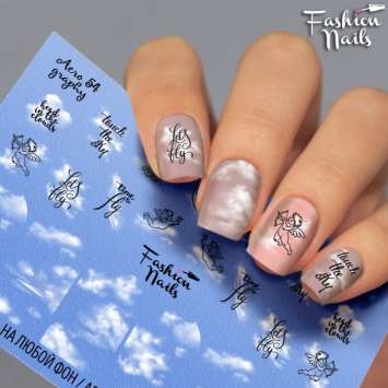 Fashion Nails Слайдер-дизайн AEROGRAPHY № 54