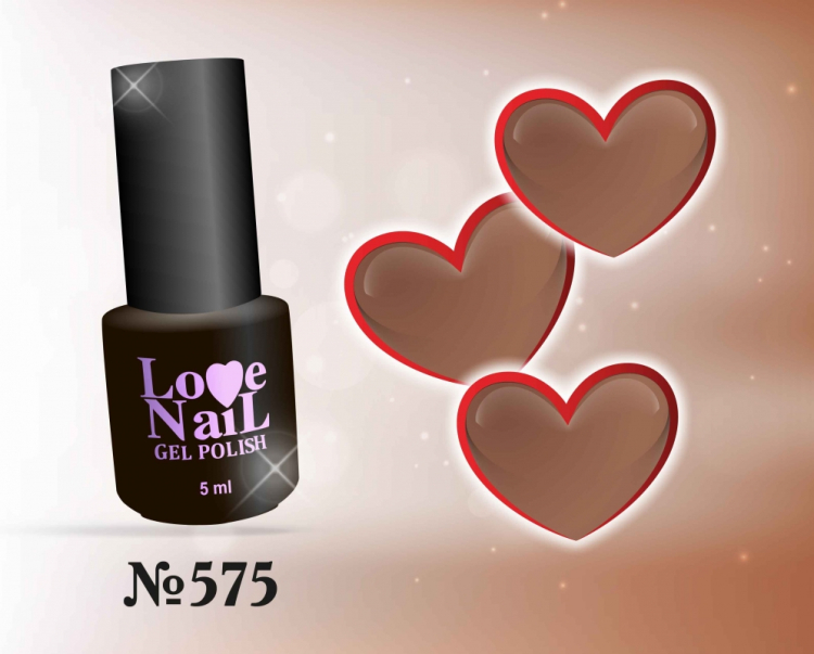 575 LOVE NAIL ГЕЛЬ ЛАК класса Premium      