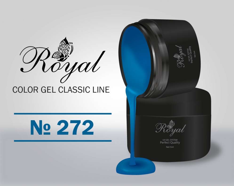 Цветной гель Royal Classic Line 5ml №272