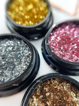 Микс мини клепки розовый Арт.1923