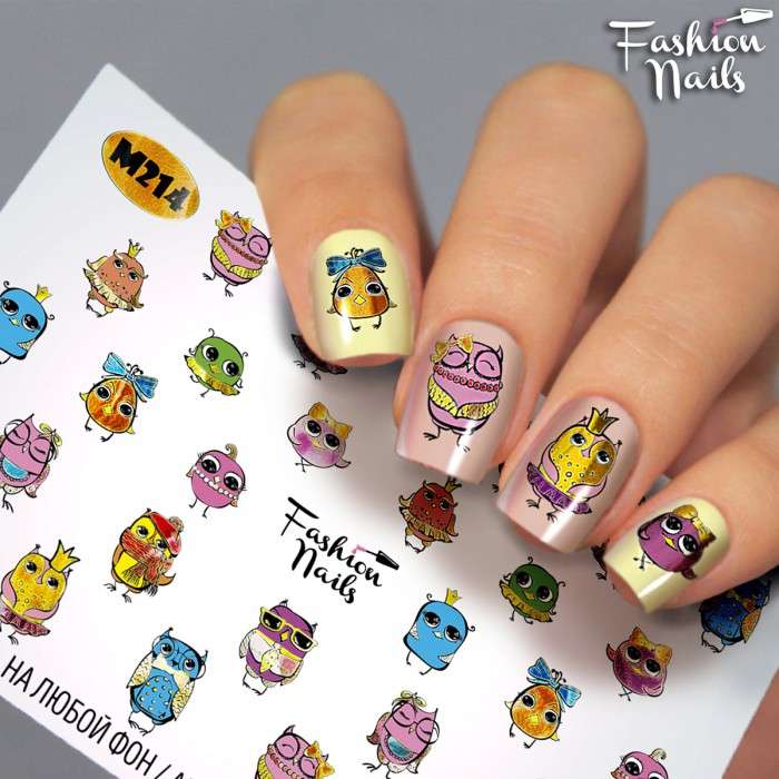 Fashion Nails Слайдер-дизайн METALLIC № 214