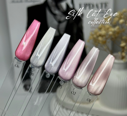 Гель-лак ROYAL Кошачий глаз "SILK CAT EYE" №02