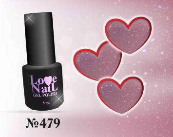 479 LOVE NAIL ГЕЛЬ ЛАК класса Premium                  