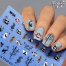 Fashion Nails Слайдер-дизайн WHITE № 56