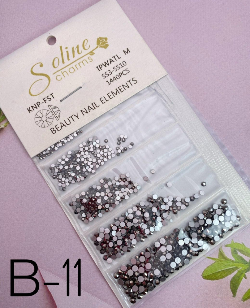 Стразы &quot;Soline Charms&quot; B-11 1440 шт