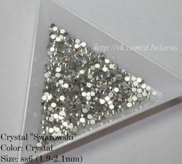 Стразы ss6 Crystal 1.9-2.1mm 100шт  