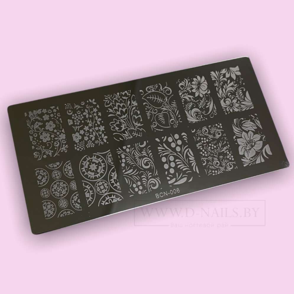 Пластина для стемпинга BCN-006