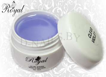 Моделирующий прозрачный гель Royal Thick Violet (густой)
