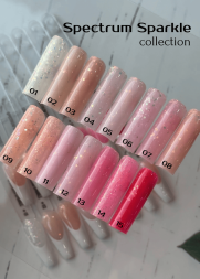 Моделирующий гель Royal SPECTRUM SPARKLE 03 (15 мл)  