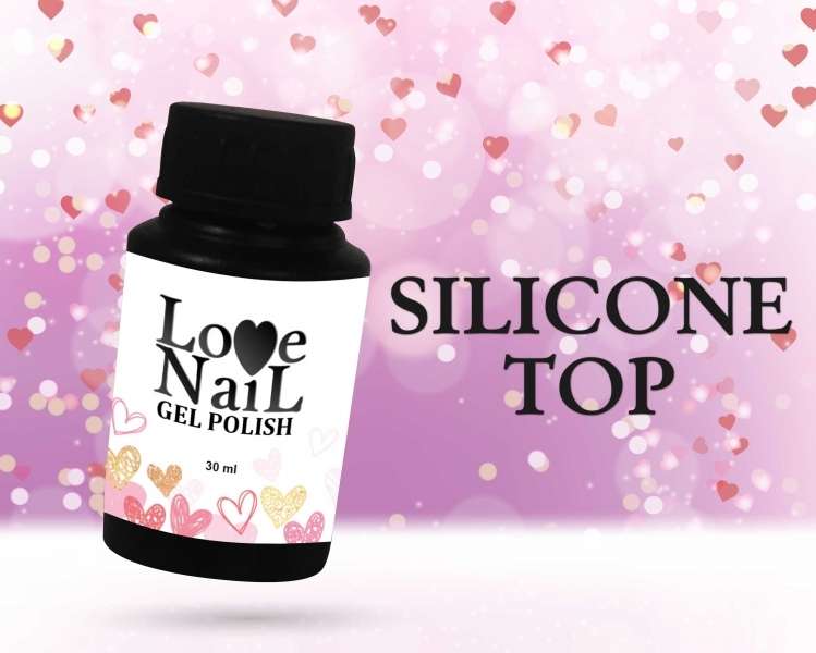 SILICONE Top (Топ без липкого слоя) LOVE NAIL 