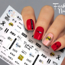 Fashion Nails Слайдер-дизайн GALAXY № 57