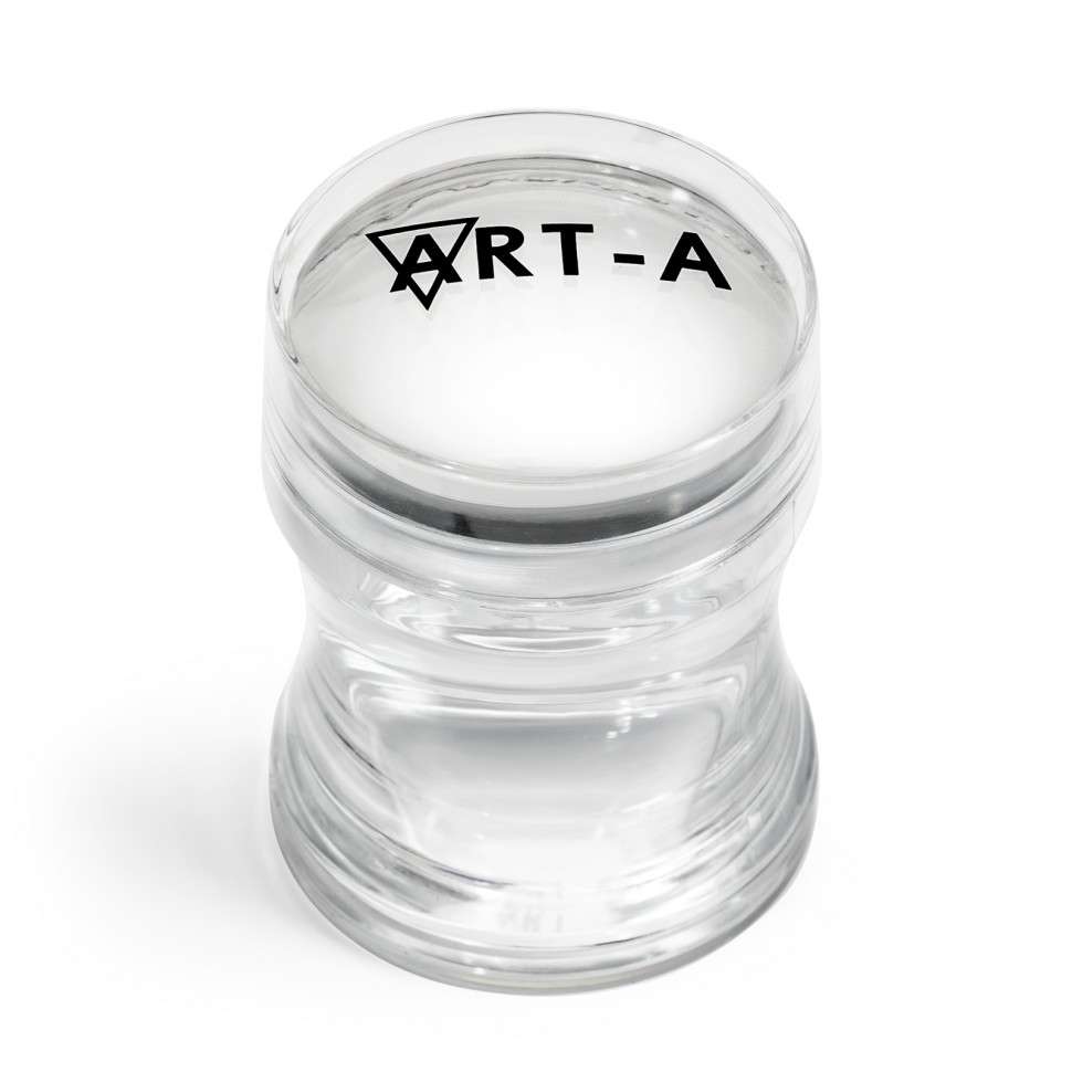 Штамп прозрачный, силиконовый 3,9 см. +скрапер   