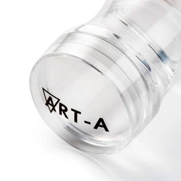 Штамп прозрачный, силиконовый 3,9 см. +скрапер   