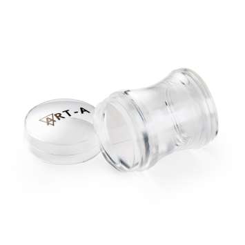 Штамп прозрачный, силиконовый 3,9 см. +скрапер   