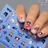 Fashion Nails Слайдер-дизайн WHITE № 57