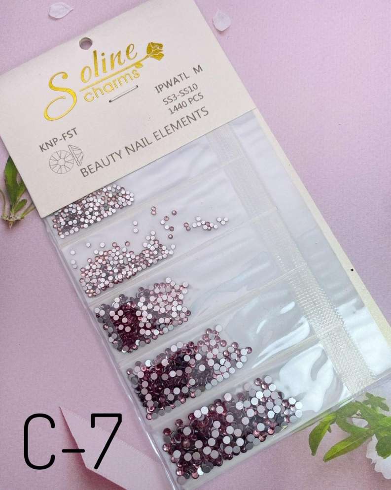 Стразы "Soline Charms" C-7 1440 шт