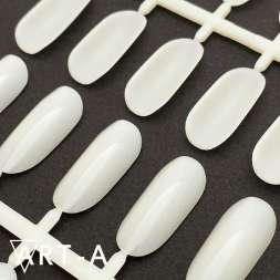 Палитра отрывная овал молочная на 24шт