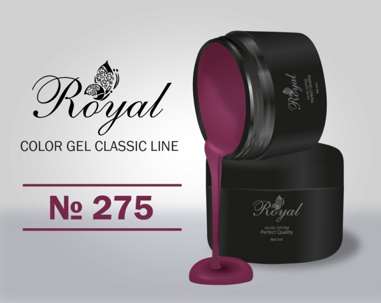 Цветной гель Royal Classic Line 5ml №275