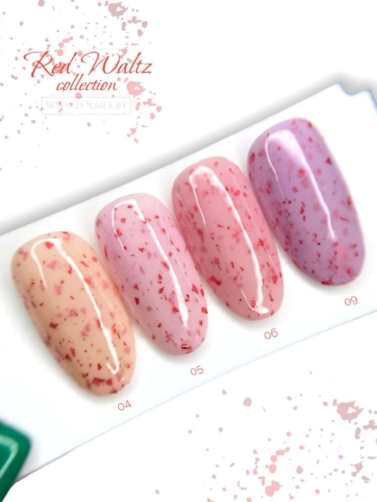 ROYAL гель лак "Красный вальс" GFR05