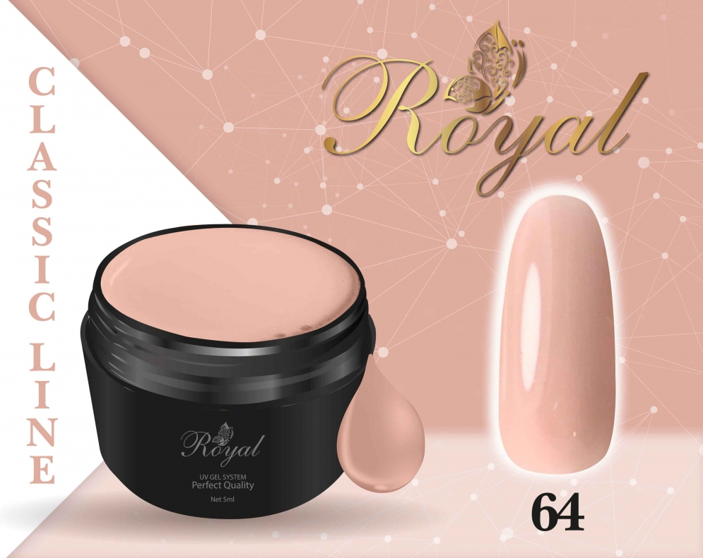 Гель-краска Royal Classic Line 5 ml №64