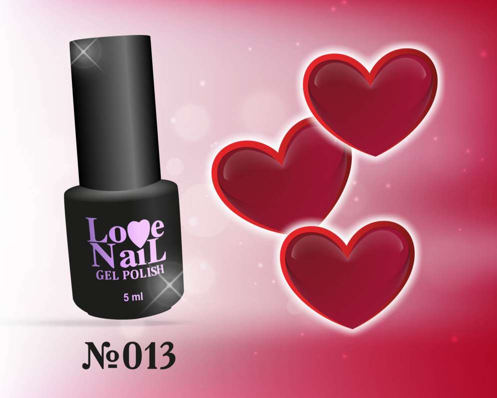 013 LOVE NAIL ГЕЛЬ ЛАК класса Premium 