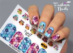 Fashion Nails Слайдер-дизайн METALLIC № 163