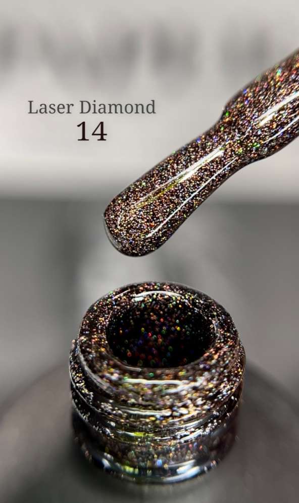 LD14 Гель-лак ROYAL Лазер Даймонд 10 ml    