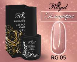 RG05 Гель-лак ROYAL "Голография" 10 ml         