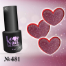 481 LOVE NAIL ГЕЛЬ ЛАК класса Premium                    
