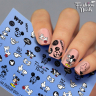 Fashion Nails Слайдер-дизайн WHITE № 58