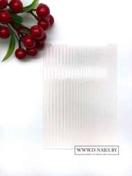 Гибкая лента белая