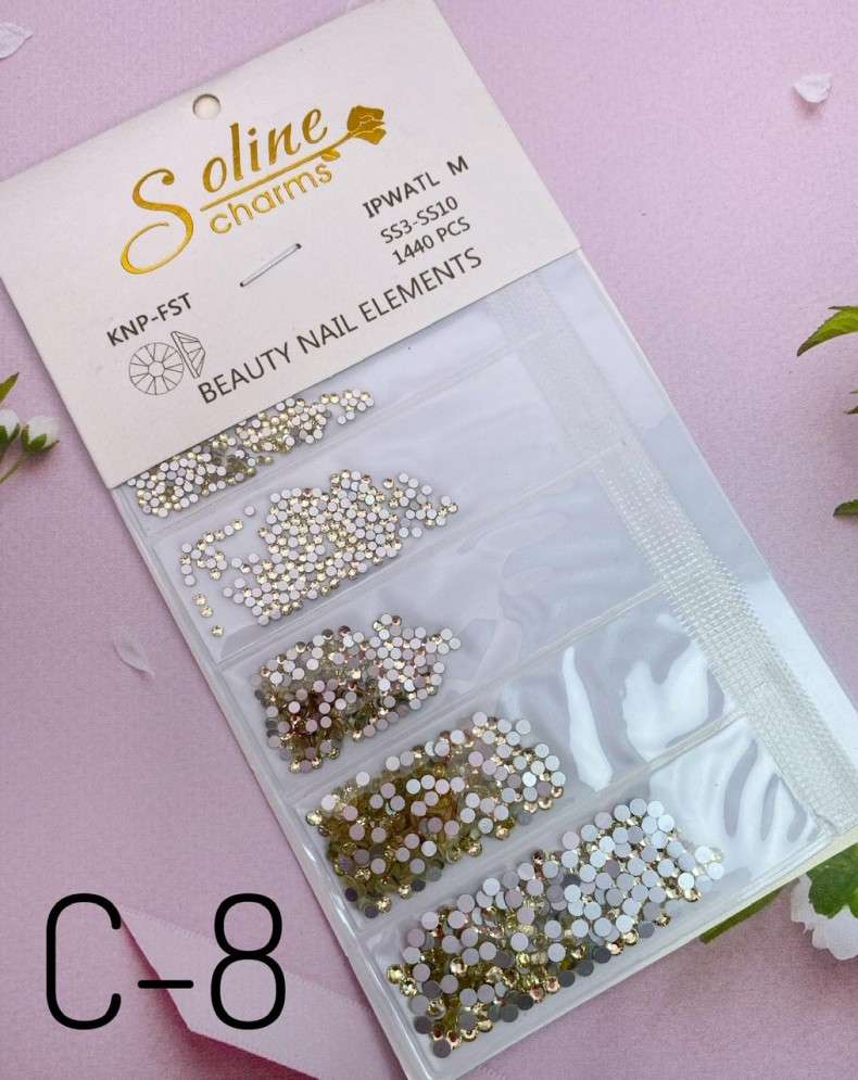 Стразы "Soline Charms" C-8 1440 шт