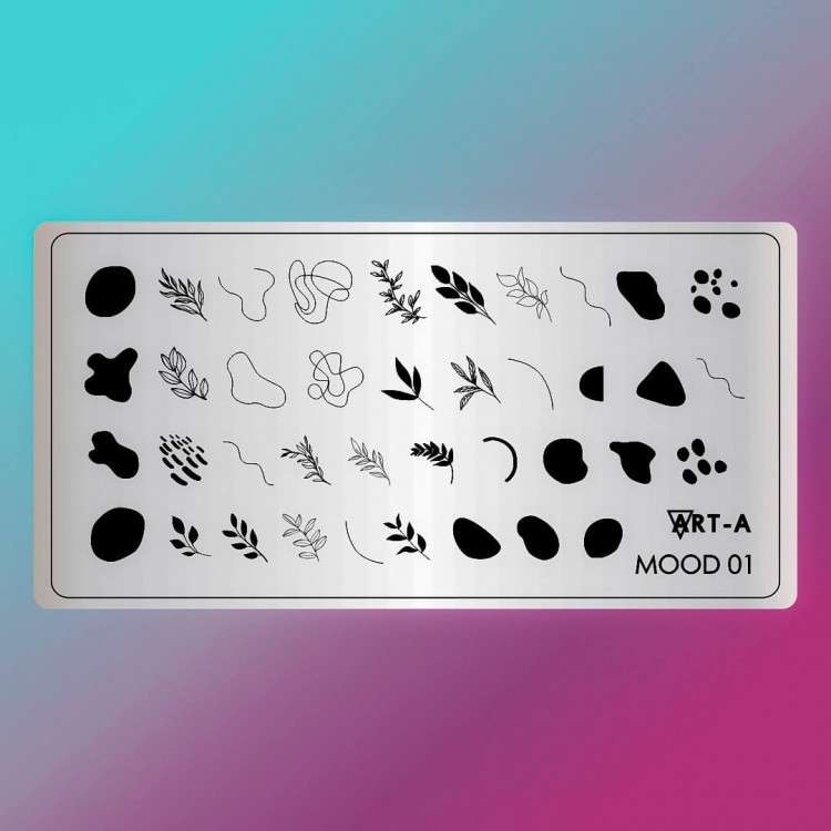 Пластина для стемпинга Mood 01