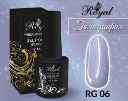 RG06 Гель-лак ROYAL "Голография" 10 ml          
