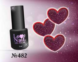 482 LOVE NAIL ГЕЛЬ ЛАК класса Premium                     