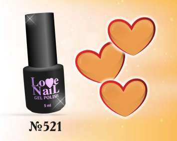 521 LOVE NAIL ГЕЛЬ ЛАК класса Premium            