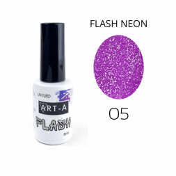 Светоотражающий гель-лак Art-A серия Flash Neon 005, 8ml    