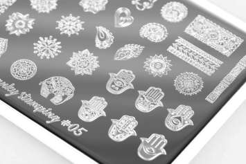 Пластина для стемпинга Arti for you with Swanky Stamping 05