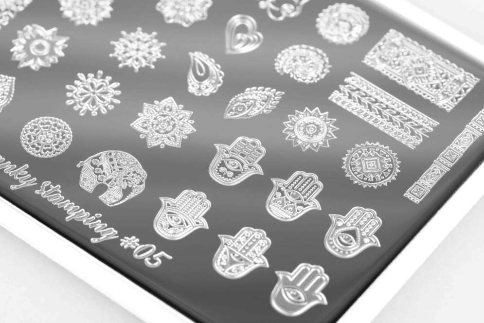 Пластина для стемпинга Arti for you with Swanky Stamping 05