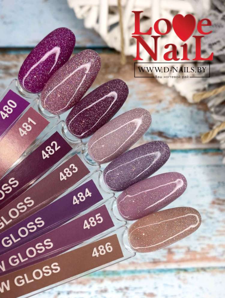 483 LOVE NAIL ГЕЛЬ ЛАК класса Premium                      